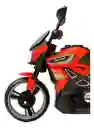Moto Eléctrica Deportiva 6v Sonidos Y Luces Rojo Niños