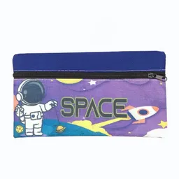 Cartuchera Económica Estampada De 1 Cierre - Space
