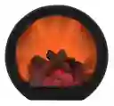 Simulacion De Chimenea Lampara De Leña