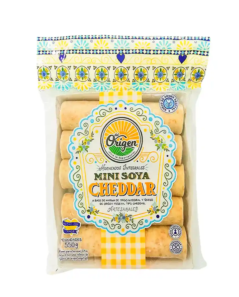 Deditos Mini Soya Cheddar