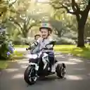 Moto Eléctrica Deportiva 6v Sonidos Y Luces Blanca Niños