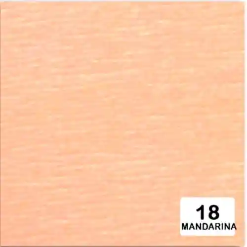Papel Crepe - Mandarina