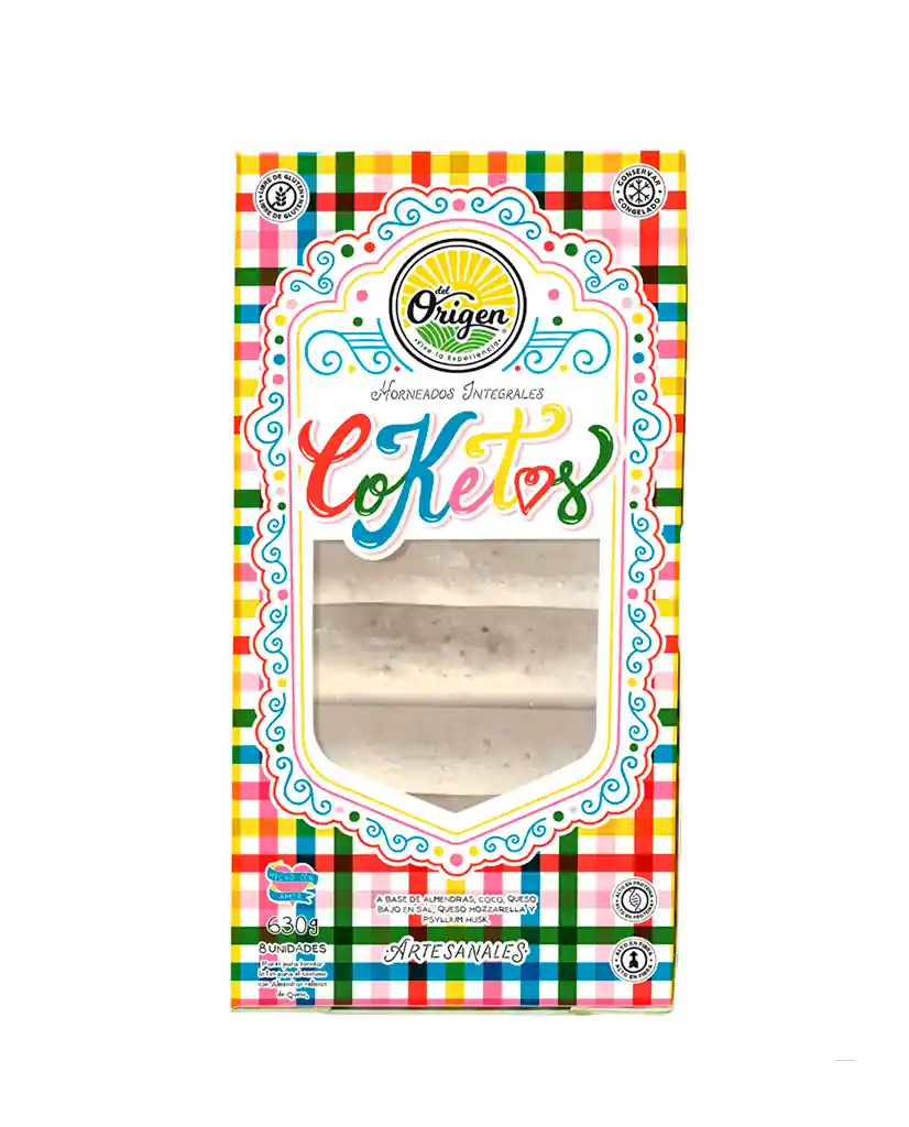 Deditos Coketos Del Origen 8 Unds Sin Gluten
