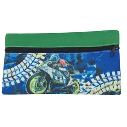 Cartuchera Económica Estampada De 1 Cierre - Moto Gp