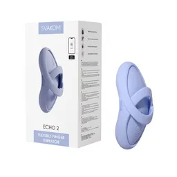 Vibrador De Dedo Echo 2 Azul Svakom