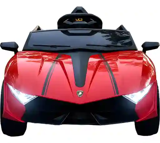 Carro Montable 12v Tipo Lamborghini Sonidos Y Luces Rojo Niños