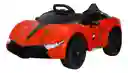 Carro Montable 12v Tipo Lamborghini Sonidos Y Luces Rojo Niños
