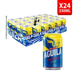Aguila Original Lata 330cc X24