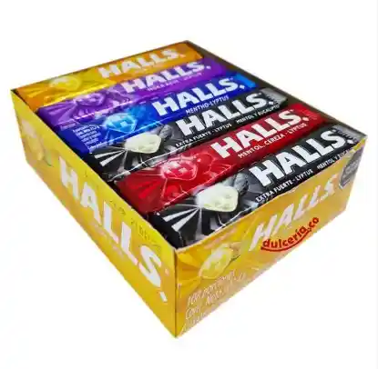Halls En Barra Sabores Surtidos Unidad