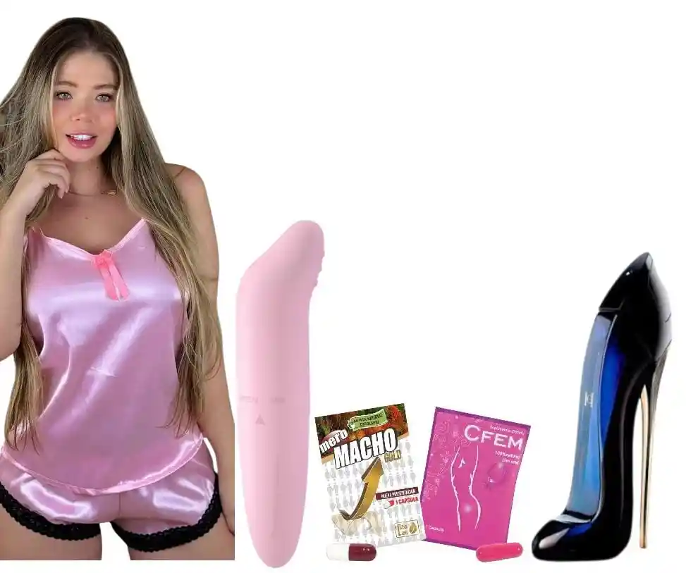 Kit Dia De Amor Y Amistad Pijama Perfume Potenciador
