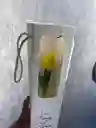 Tulipán Amarillo En Caja De Lujo Y Luz Led _ Flores Amarillas