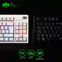 Teclado Mecanico Gamer Full Rgb / Switch Rojo / Colo Blanco / Quasar Vsg
