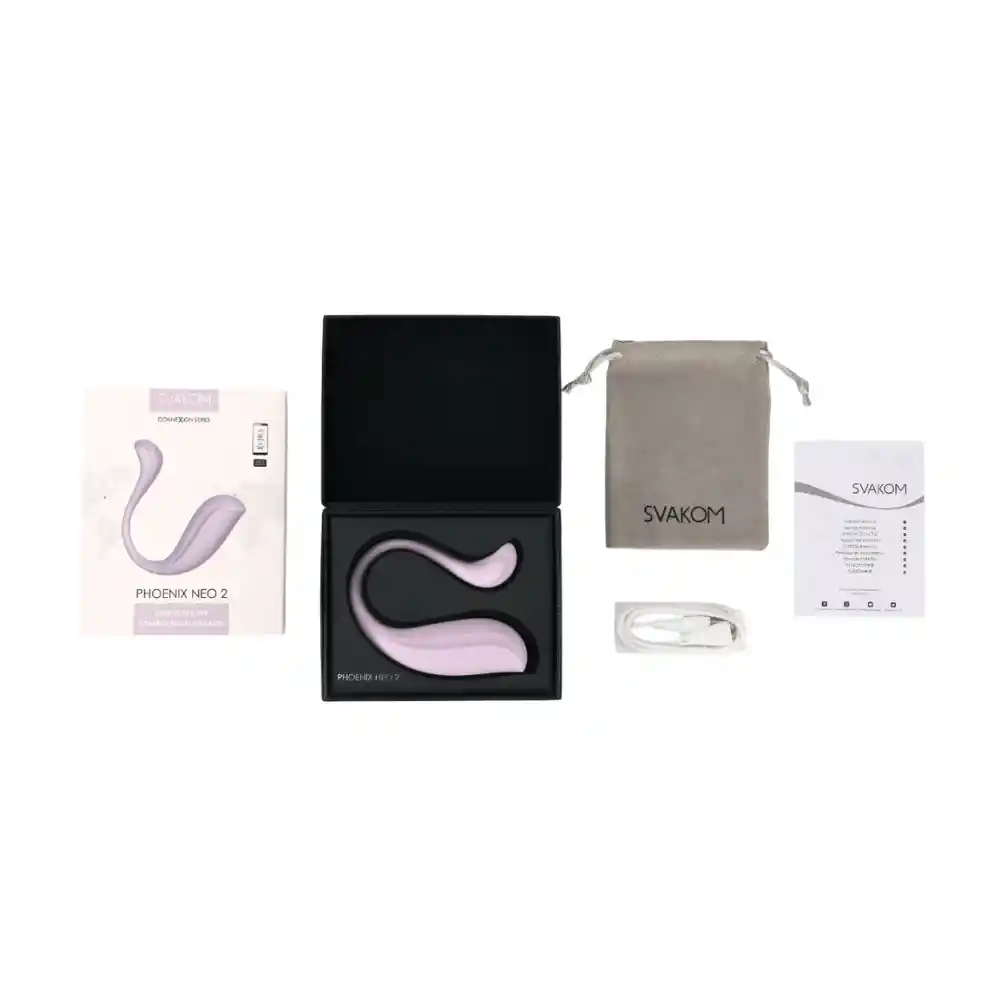 Vibrador Phoenix Neo 2 Lila Svakom