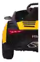 Carro Montable 12v Tipo Lamborghini Sonidos Y Luces Amarillo Niños