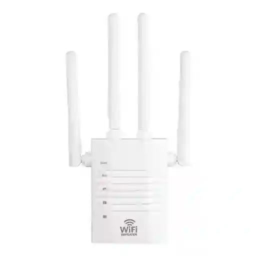 Repetidor Wifi 4 Antenas Doble Banda 5g Y 2.4 Ghz