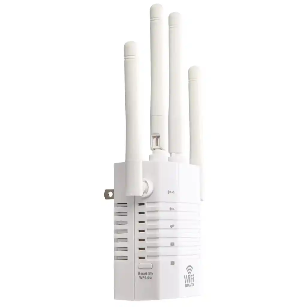 Repetidor Wifi 4 Antenas Doble Banda 5g Y 2.4 Ghz