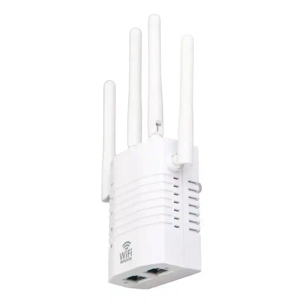 Repetidor Wifi 4 Antenas Doble Banda 5g Y 2.4 Ghz