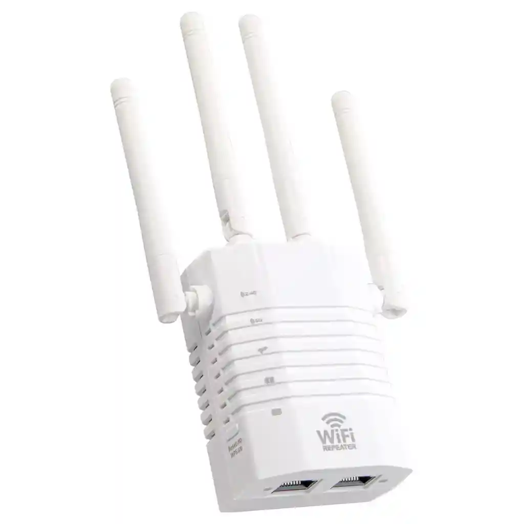 Repetidor Wifi 4 Antenas Doble Banda 5g Y 2.4 Ghz