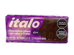 Chocolatina Italo Rellena Con Sabor A Frutas 90g