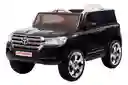 Carro Montable Toyota Land Cruiser 6v Control Remoto Negro Niños
