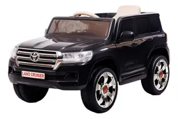 Carro Montable Toyota Land Cruiser 6v Control Remoto Negro Niños