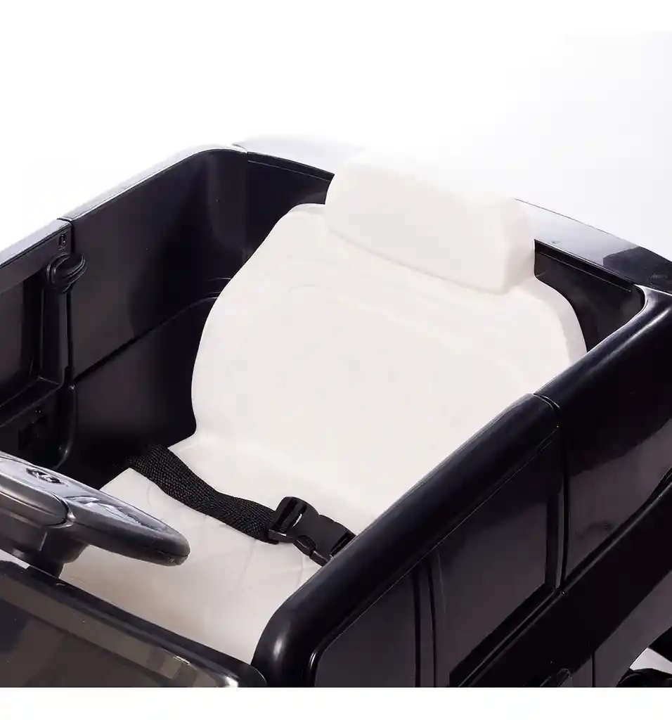 Carro Montable Toyota Land Cruiser 6v Control Remoto Negro Niños