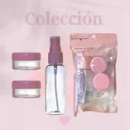 Set De Viaje X3 Plastica