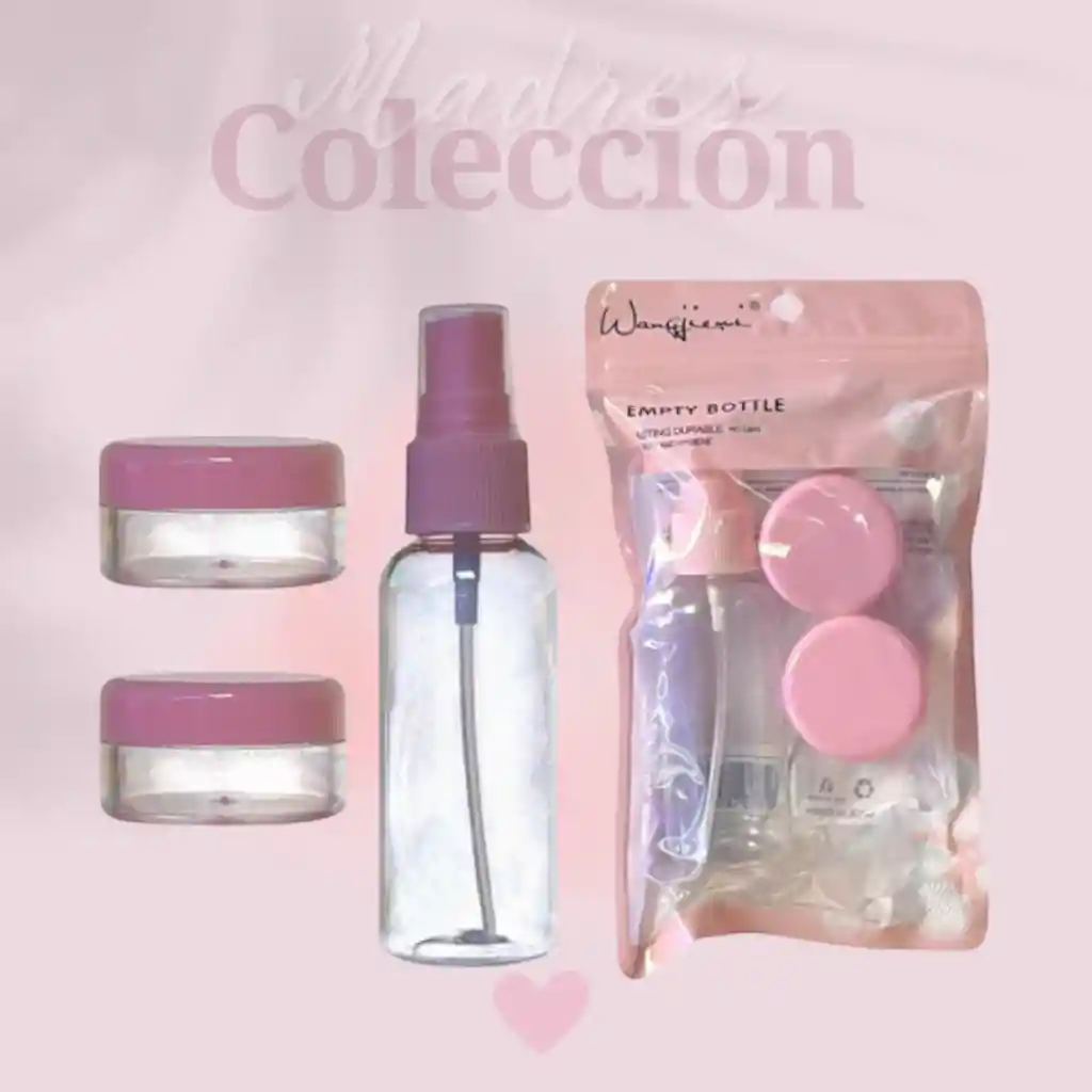 Set De Viaje X3 Plastica