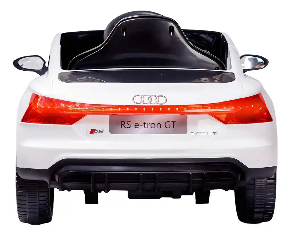 Carro Montable Audi Rs E-tron Gt 12v Control Remoto Blanco Niños