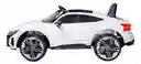 Carro Montable Audi Rs E-tron Gt 12v Control Remoto Blanco Niños