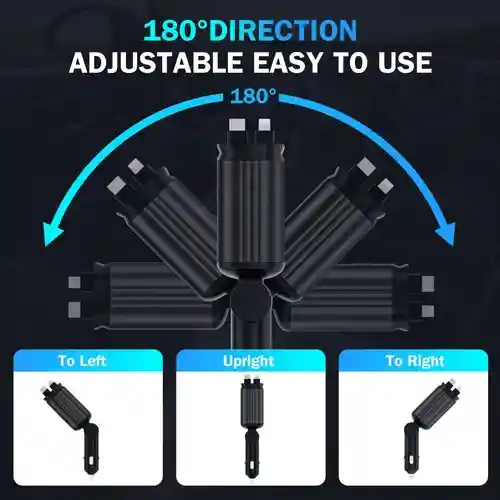 Cargador De Carro 4 En 1 Con Proyector Estelar