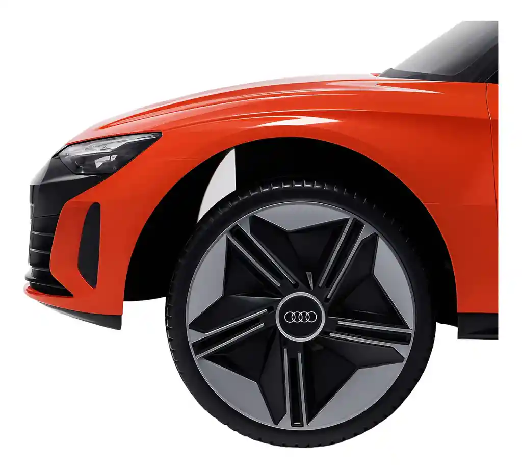Carro Montable Audi Rs E-tron Gt 12v Control Remoto Rojo Niños