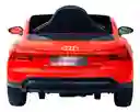 Carro Montable Audi Rs E-tron Gt 12v Control Remoto Rojo Niños