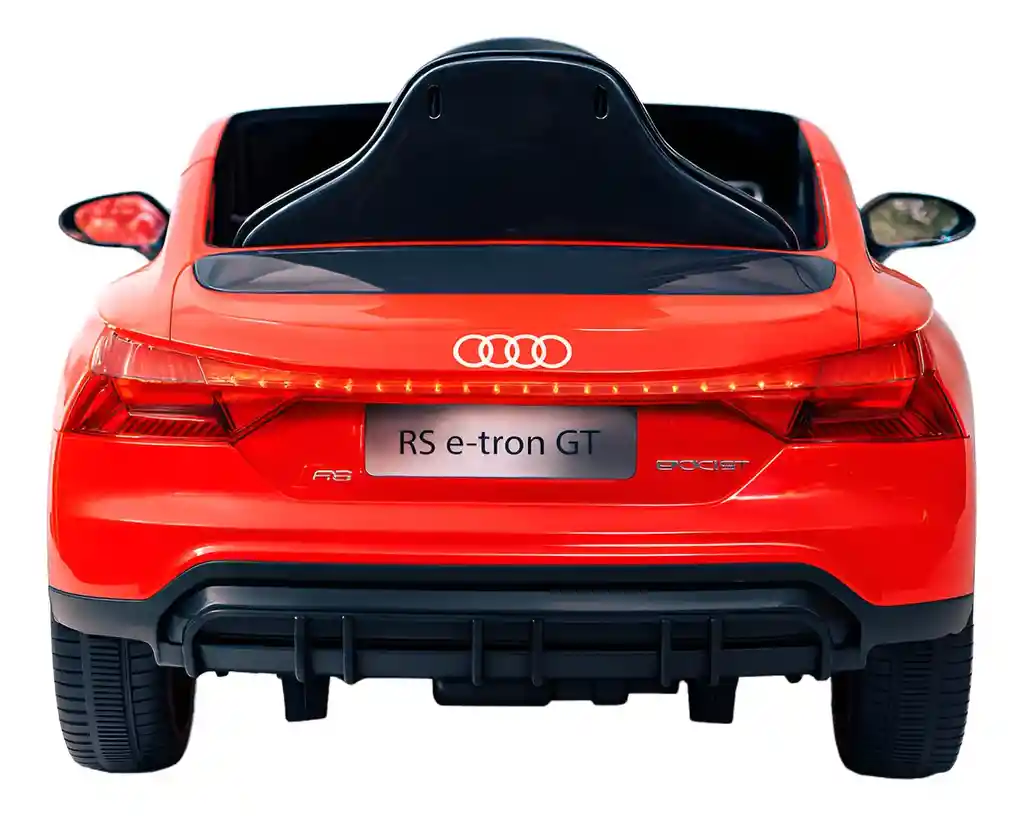 Carro Montable Audi Rs E-tron Gt 12v Control Remoto Rojo Niños