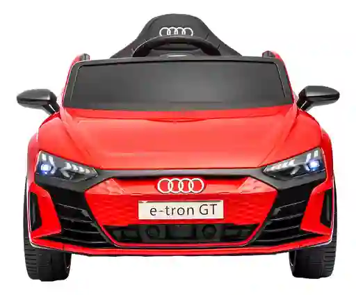 Carro Montable Audi Rs E-tron Gt 12v Control Remoto Rojo Niños