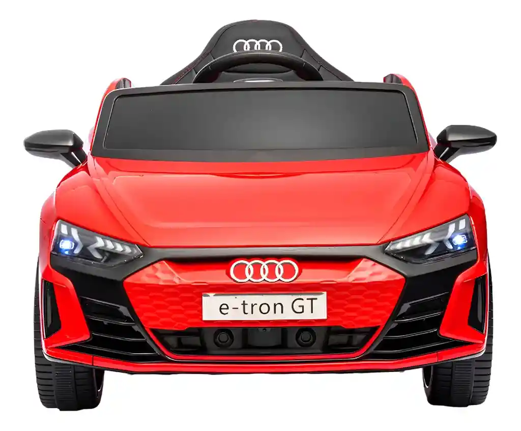 Carro Montable Audi Rs E-tron Gt 12v Control Remoto Rojo Niños