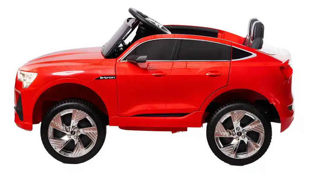 Carro Montable Audi E-tron Sportback 12v Sonidos Rojo Niños