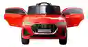 Carro Montable Audi E-tron Sportback 12v Sonidos Rojo Niños