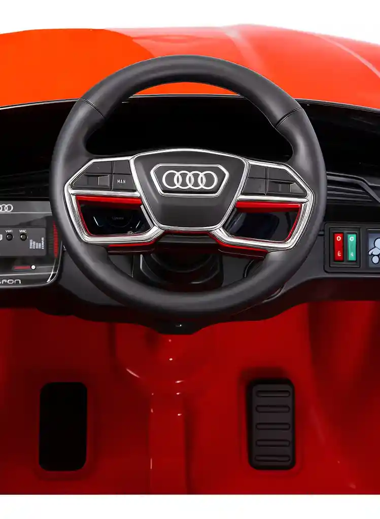 Carro Montable Audi E-tron Sportback 12v Sonidos Rojo Niños