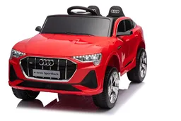 Carro Montable Audi E-tron Sportback 12v Sonidos Rojo Niños