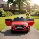 Carro Montable Audi E-tron Sportback 12v Sonidos Rojo Niños