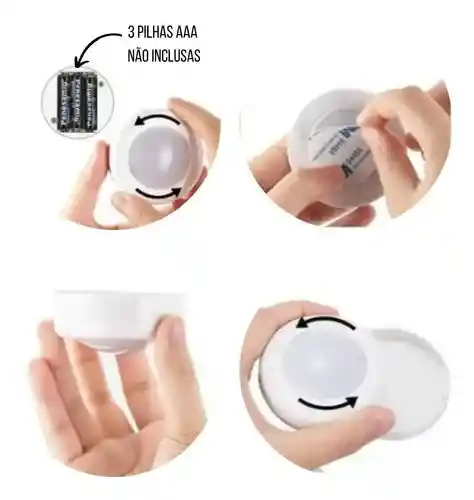 Kit De Lámparas Led Rgb Lqk324 Con Control Remoto – 3 Unidades