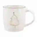 Mug Taza Expressions Dorado 340 Ml Porcelana
