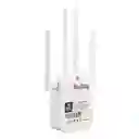 Repetidor Inalámbrico 4 Antenas Wifi 5ghz 1200mbps + Ethernet, Blanco