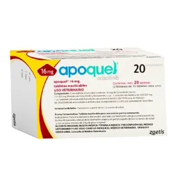 Apoquel 16 Mg Tableta Unitaria Masticable