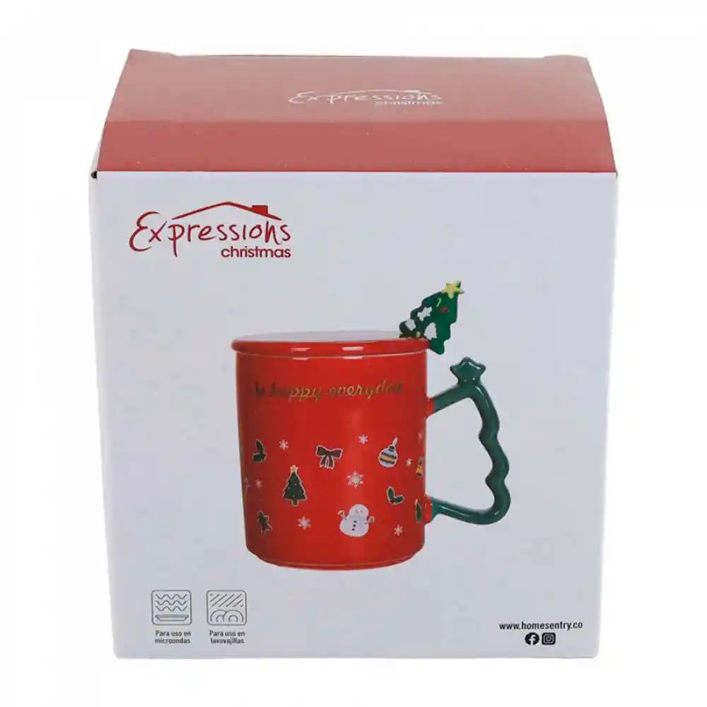 Mug Taza Expressions Arbol 285 Ml Porcelana