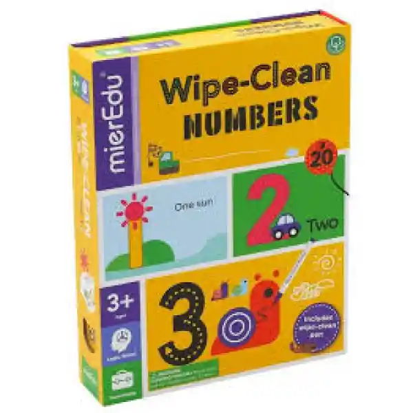 Flashcards Números Borrables