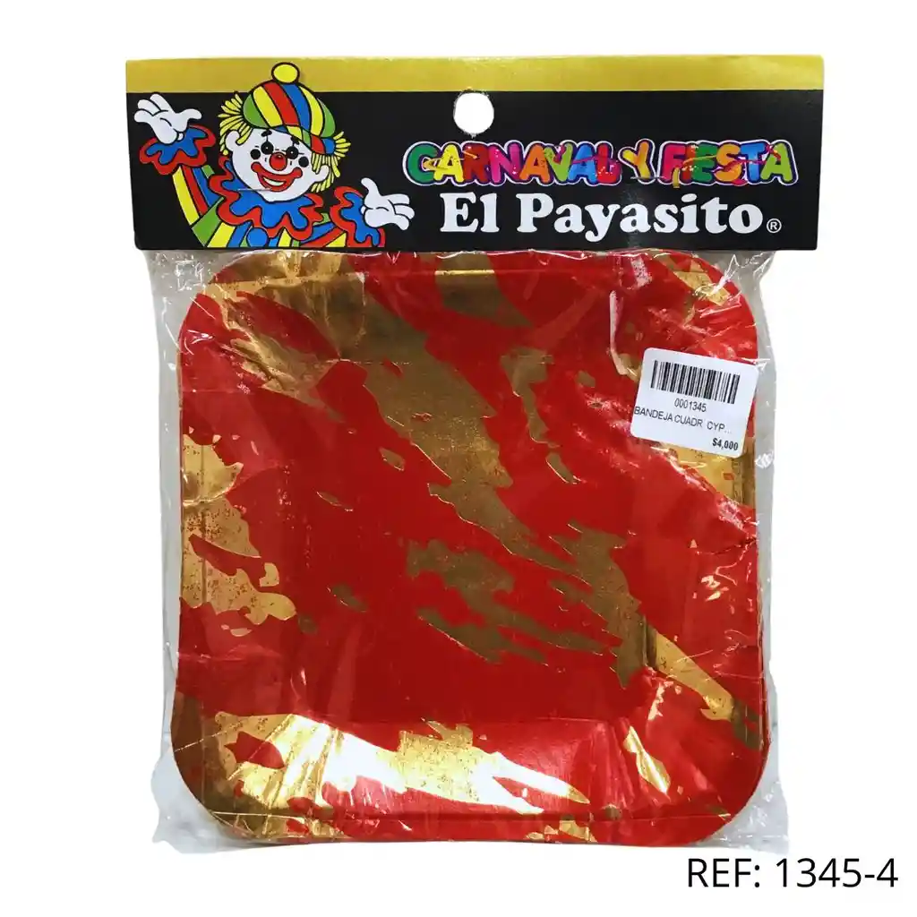 Bandeja Cuadrada X10