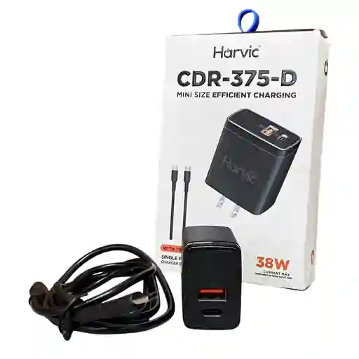 Cargador Harvic Tipo C De 38w
