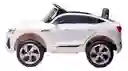 Carro Montable Audi E-tron Sportback 12v Sonidos Luces Blanco Niños
